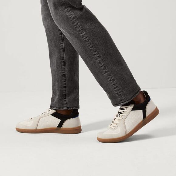 Rothy’s The RS01‎ Sneaker in Panther Men’s Size 16 NEW - Picture 1 of 12